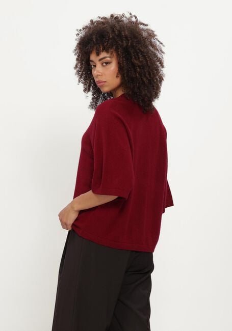 Bordeaux ABSOLUT CASHMERE T-shirt LEANA - large
