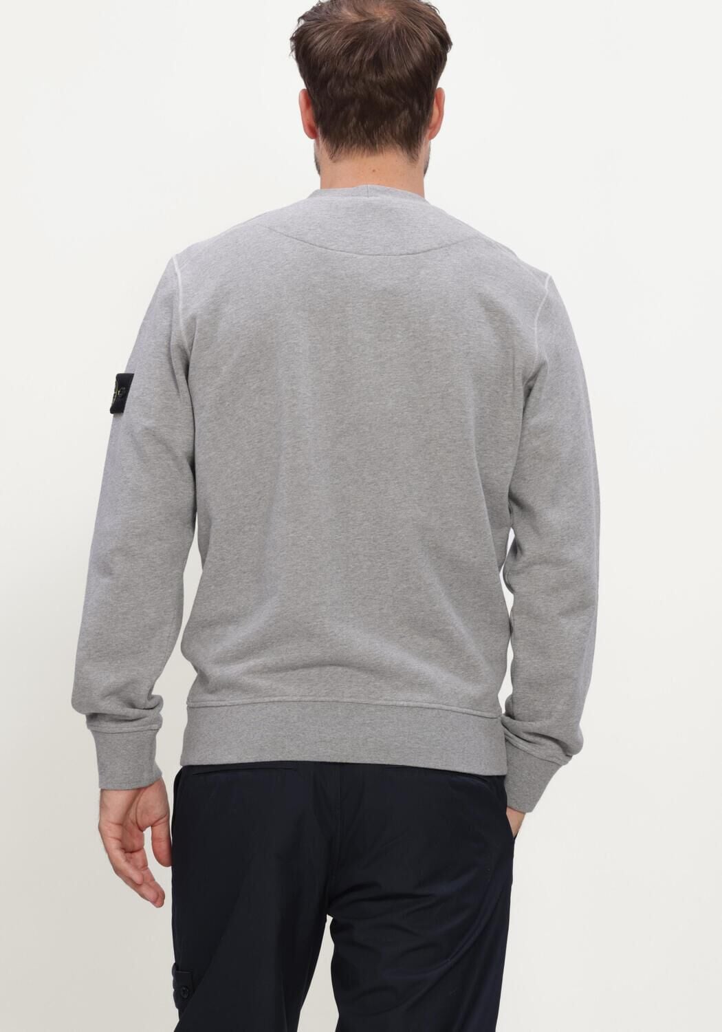 Grijze STONE ISLAND Trui SWEATSHIRT S0M51 - large