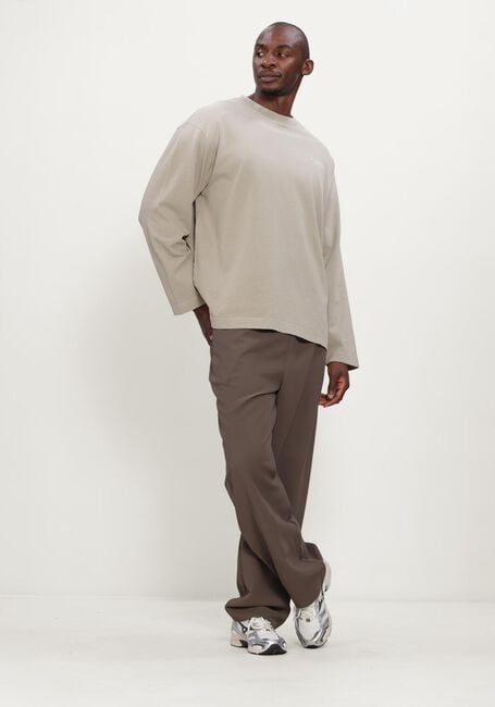 Taupe NEW AMSTERDAM SURF ASSOCIATION Wijde broek WORK TROUSERS - large