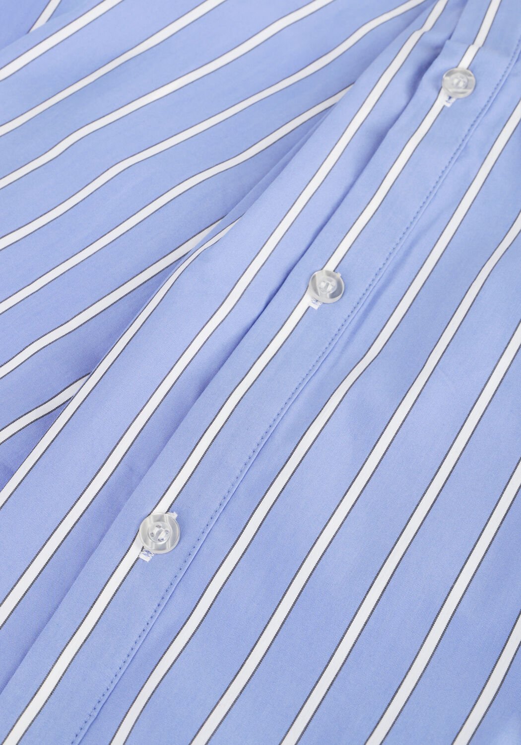 Witte DANTE6 Blouses DANDY PINSTRIPE SHIRT - large