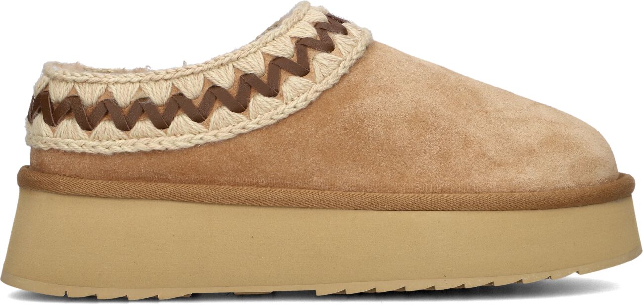 Mou Pantoffels
Dames Platform Clog Suede Leather St