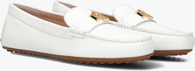 Witte LAUREN RALPH LAUREN Mocassins BARNSBURY FLATS Witte LAUREN RALPH LAUREN Mocassins BARNSBURY FLATS - large