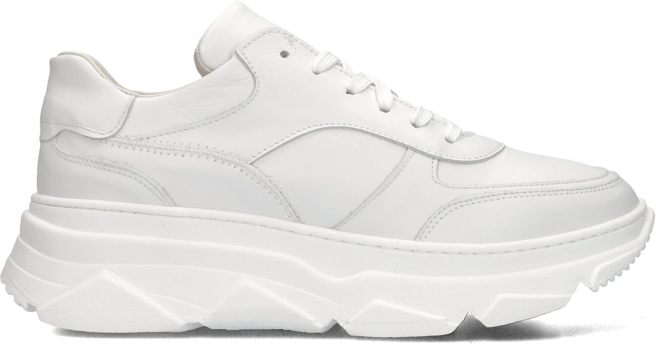Lina Locchi Lage Sneakers Dames 04-91, Maat: 42, Materiaal: Leer, Kleur: Wit