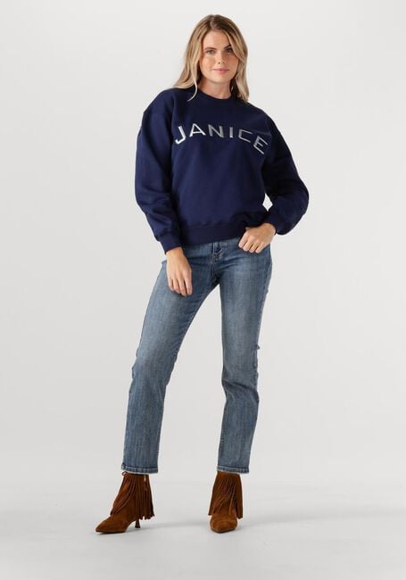 Donkerblauwe JANICE Sweater ANDY - large
