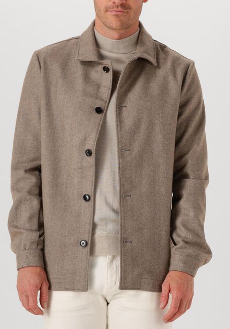 Beige PROFUOMO Overshirt OVERSHIRT HB SMALL - large
