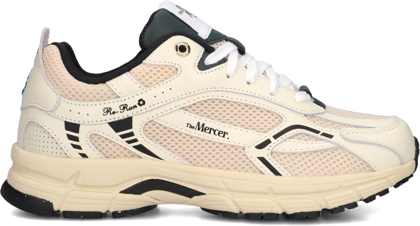 Mercer Amsterdam Lage Sneakers Dames The Re-run Classic, Maat: 39, Materiaal: Leatherlook, Kleur: Beige afbeelding 1