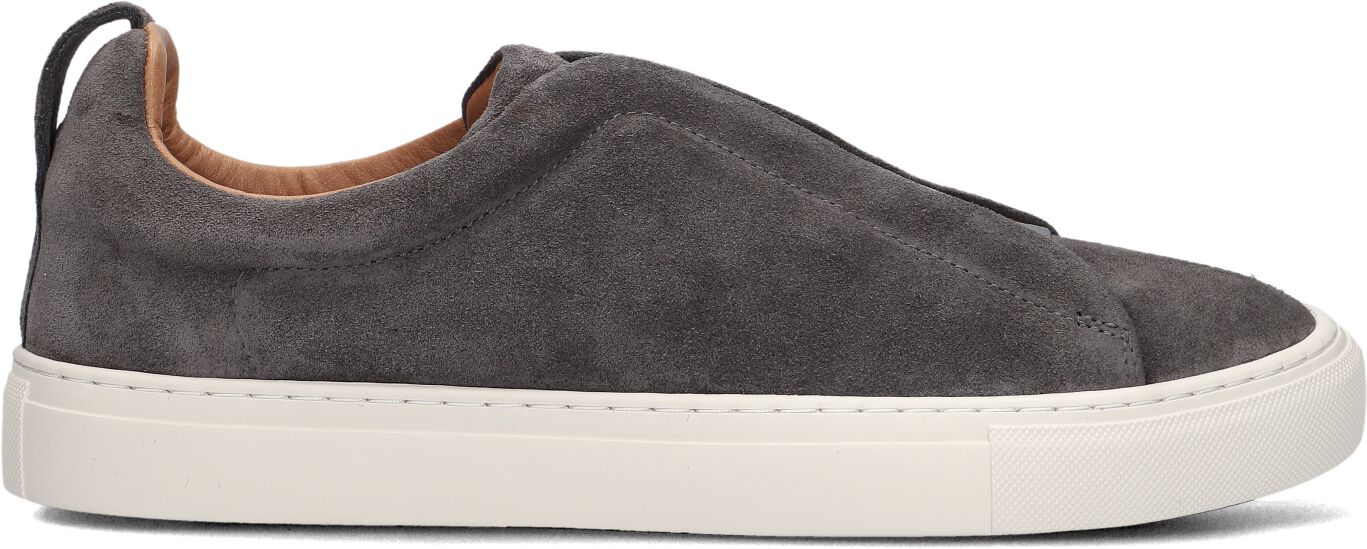 Nokwol Lage Sneakers Heren Connor, Maat: 41, Materiaal: Suède, Kleur: Grijs
