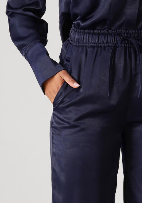 Donkerblauwe DANTE6 Pantalon NOLDY WIDE LEG PANTS - large