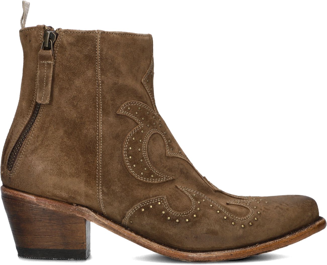 Cordwainer Enkellaarsjes
Dames 43515, Maat: 38,5, Materiaal: Leer, Kleur: Taupe