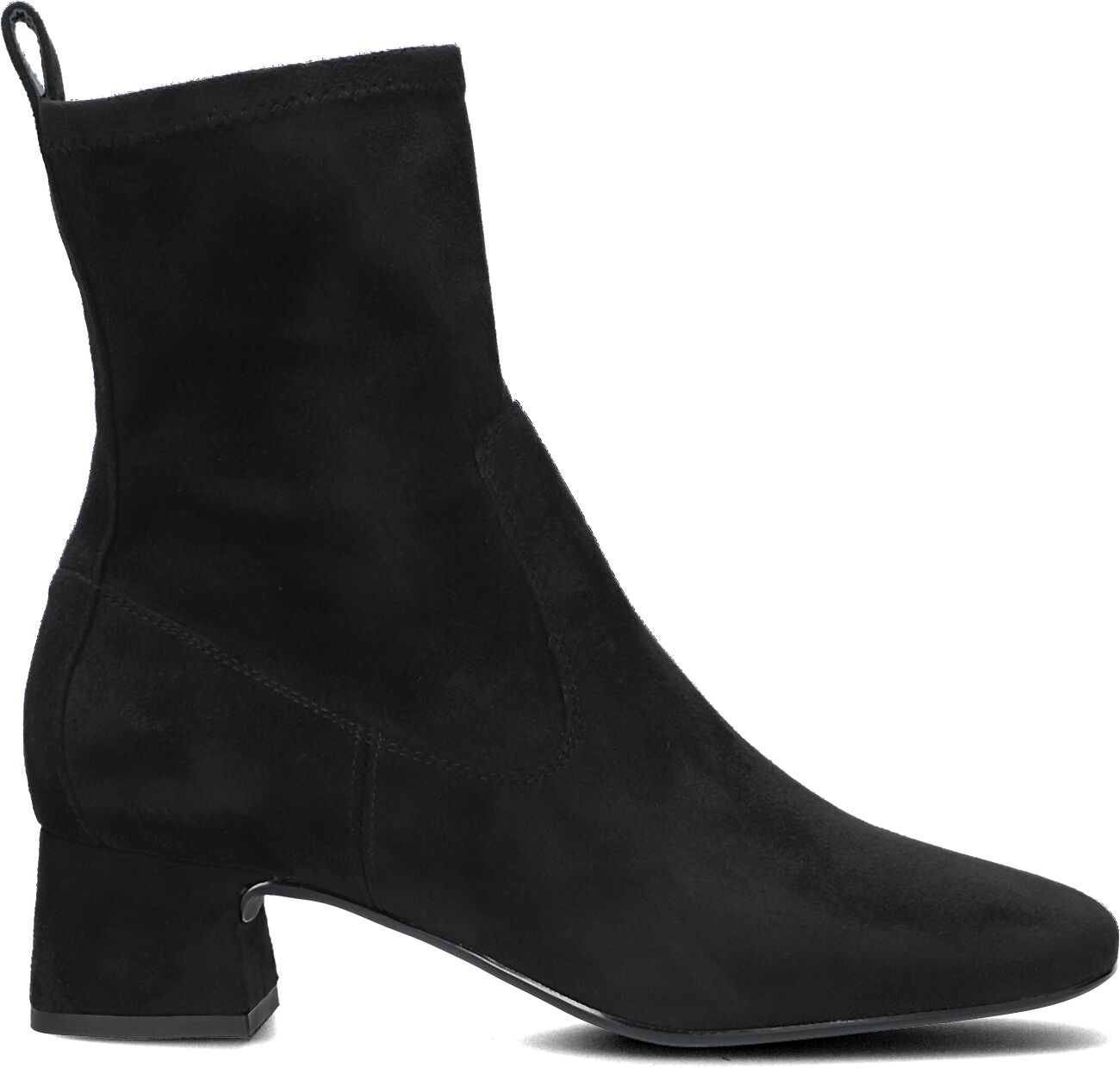 Unisa Enkellaarsjes
Dames Lemico, Maat: 38, Materiaal: Suèdelook, Kleur: Zwart