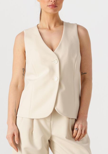 Ecru CO'COUTURE Gilet VOLACC CURVE VEST - large