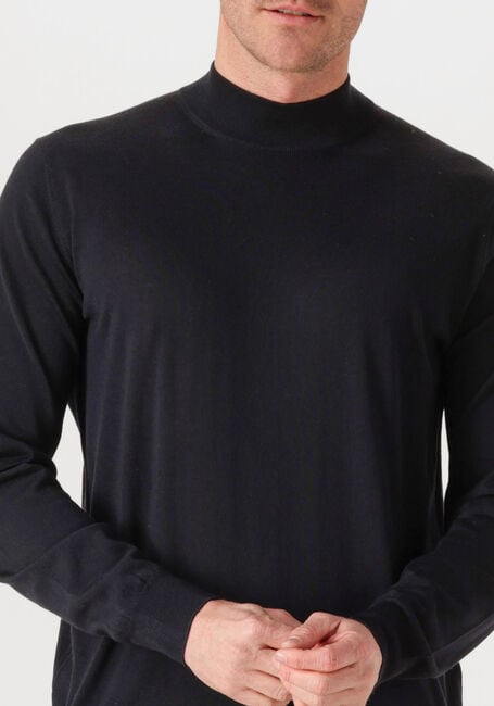 Blauwe FILIPPO DE LAURENTIIS Trui LUPETTO ML R.MERINO - large