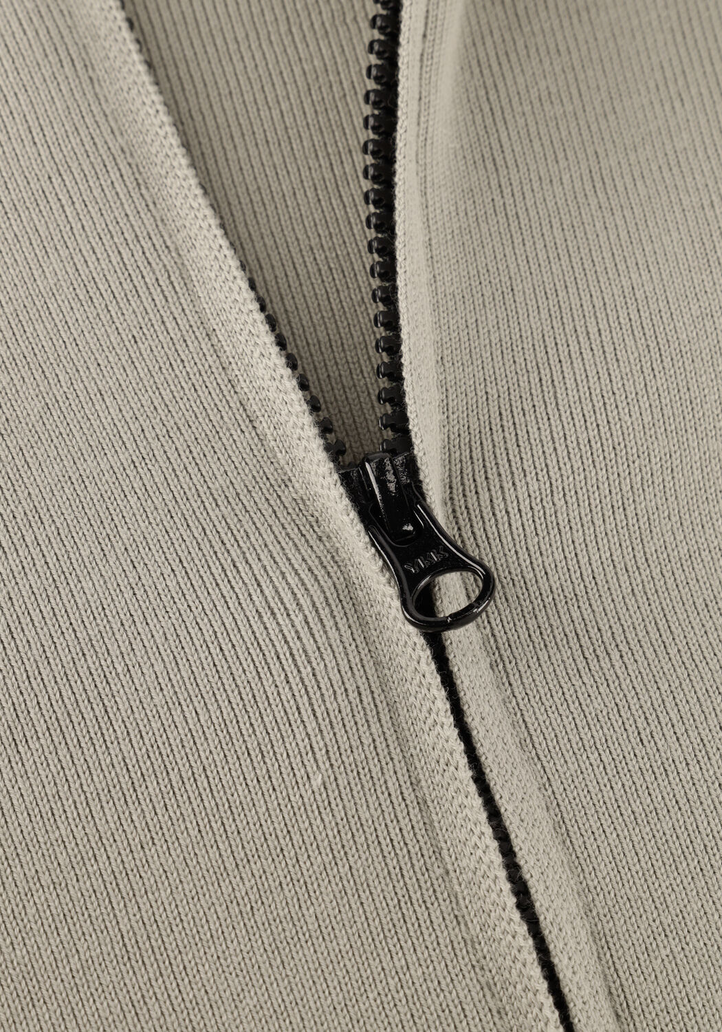 Grijze CP COMPANY Vest COTTON SEA ISLAND ZIPPED LENS CARDIGAN - large