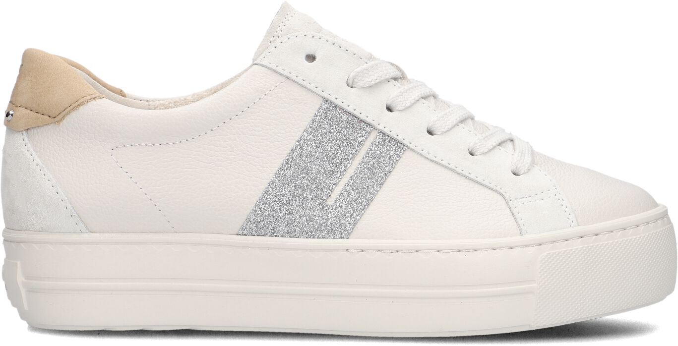 Paul Green Lage Sneakers Dames 5330, Maat: 38,5, Materiaal: Leer, Kleur: Beige