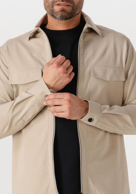 Beige GENTI Overshirts OAKS SHIRT JACKET ZIP S2095-1997 - large