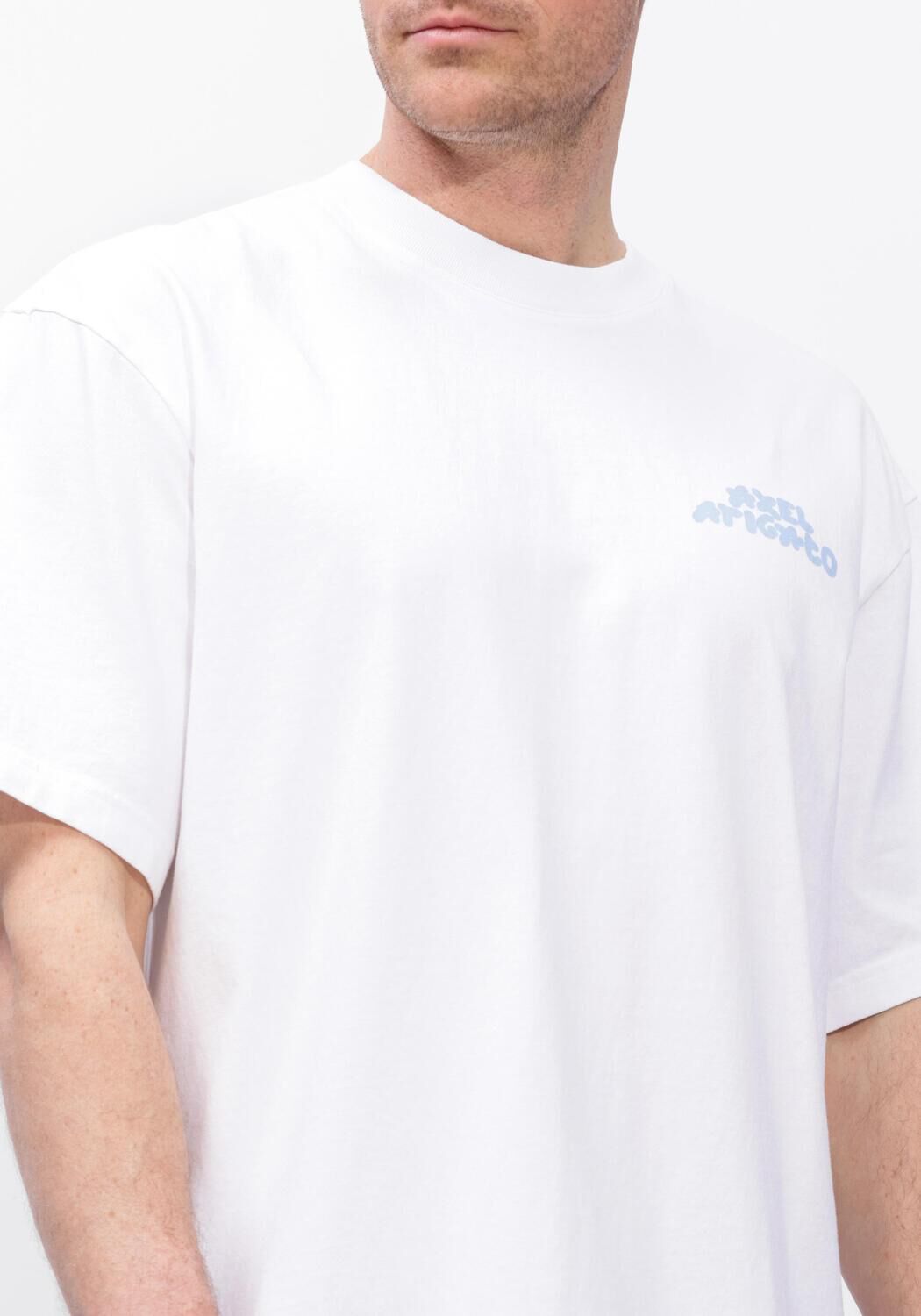 Witte AXEL ARIGATO T-shirt SOREN T-SHIRT - large