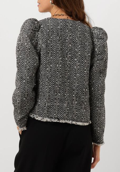 Zwarte CO'COUTURE Jack ALVIE BOUCLE JACKET - large