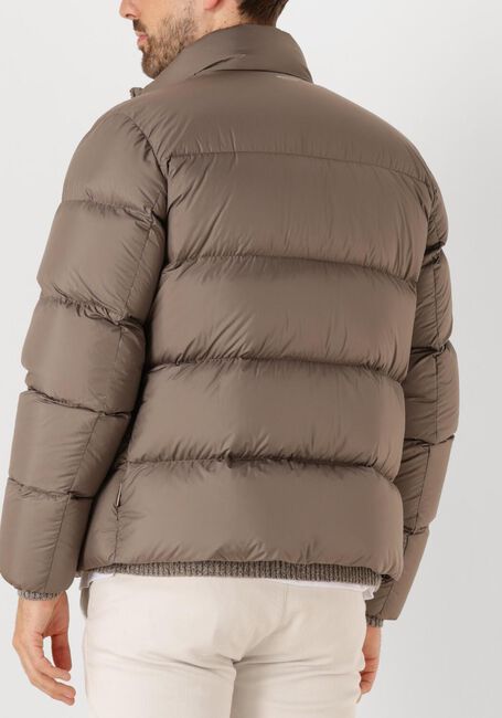 Taupe WOOLRICH Gewatteerde jas CLOUD EAGLE JACKET - large