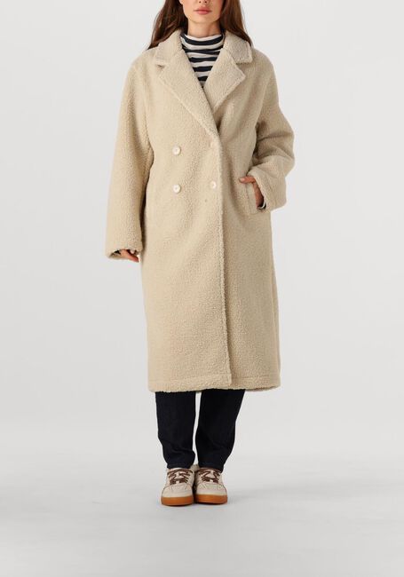 Beige PENN & INK Mantel COAT W25C309 - large