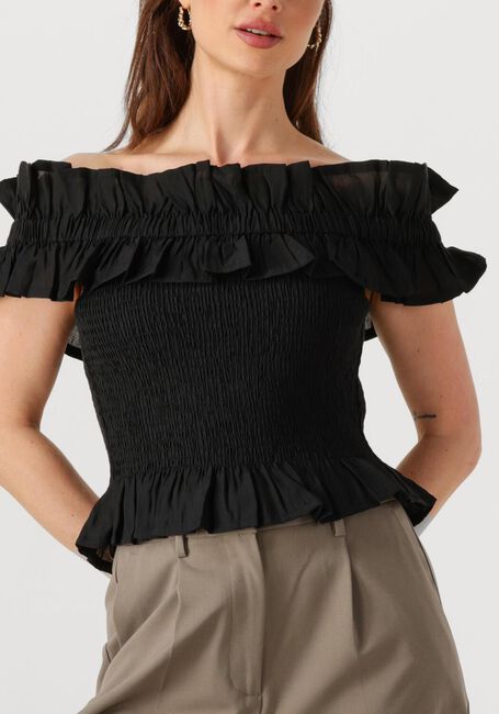Zwarte COPENHAGEN MUSE Top CM MOLLY BLOUSE - large