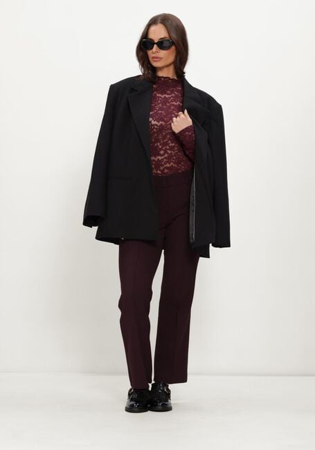 Bordeaux ROSEMUNDE Top DELICIA LS TURTLENECK - large
