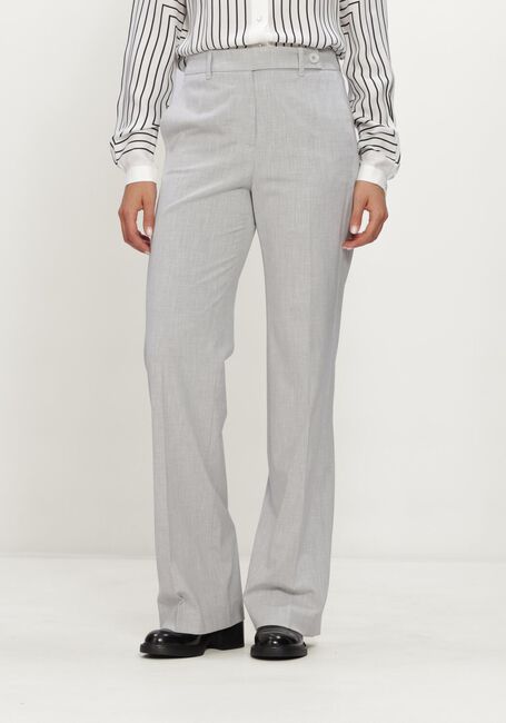 Lichtgrijze MARC CAIN COLLECTION Flared broek PANTALON FAID - large
