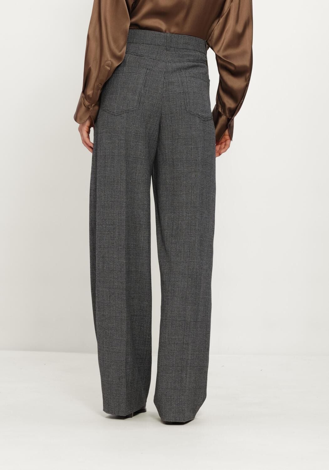 Grijze DOROTHEE SCHUMACHER Pantalon GRAPHIC TWIST PANTS - large