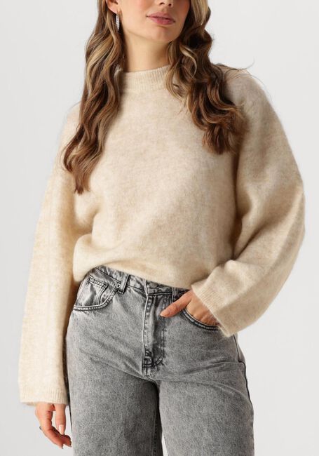 Zand SECOND FEMALE Trui ANNELEEN KNIT O-NECK - large