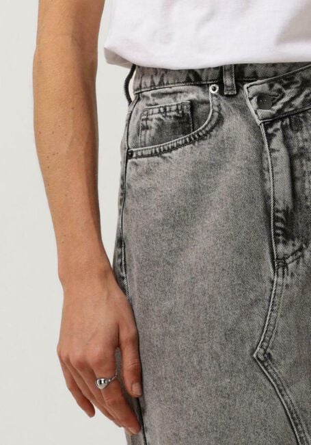 Grijze CO'COUTURE Maxirok VIKA ASYM SLIT SKIRT - large