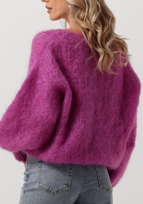 Paarse AMERICAN DREAMS Trui MILANA LS MOHAIR KNIT - large