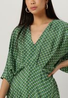 Groene SISSEL EDELBO Mini jurk RODRIGO SHORT DRESS - medium