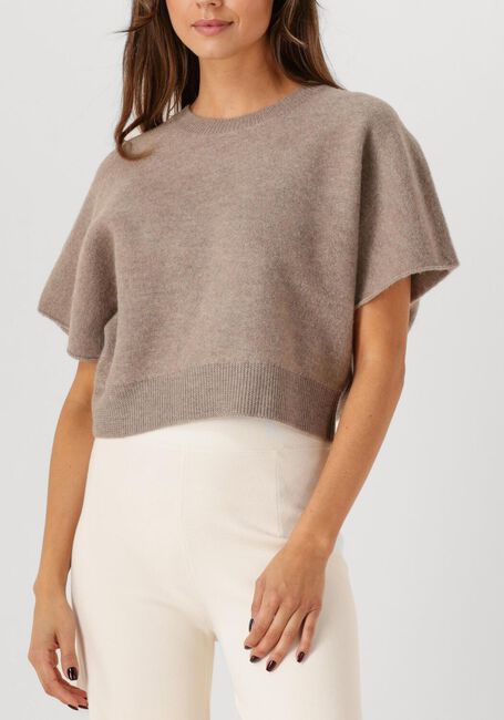 Lichtgrijze MARGAUX LONNBERG Top JARVIS TOP - large