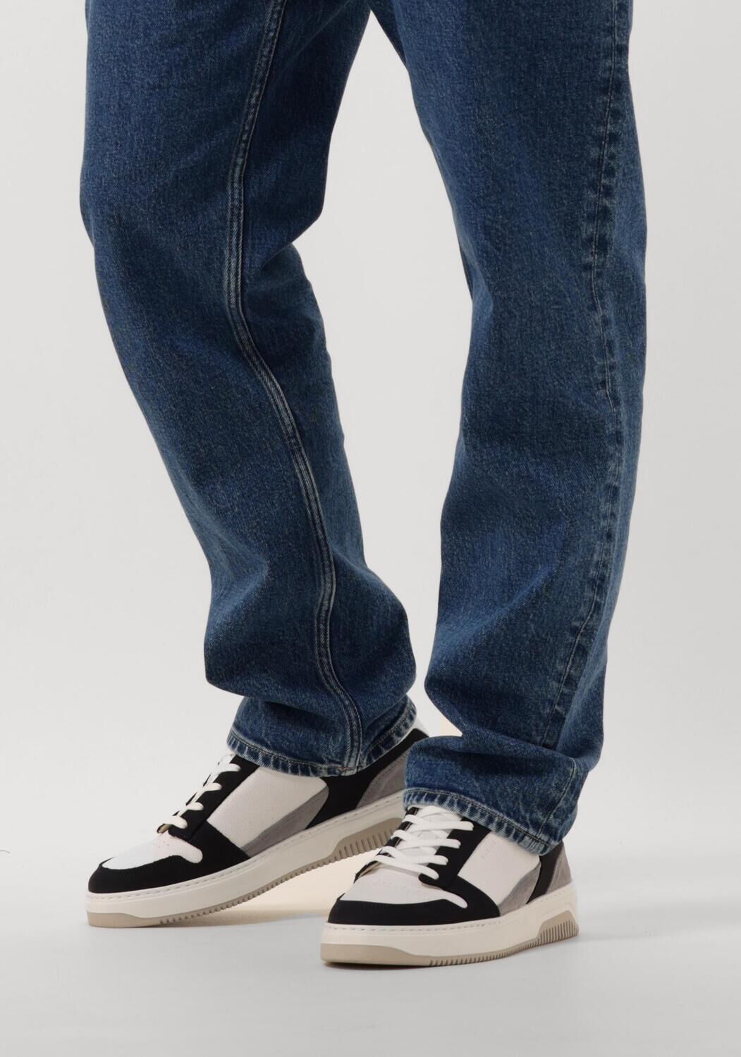 Witte NUBIKK Lage sneakers BASKET COURT HEREN - large