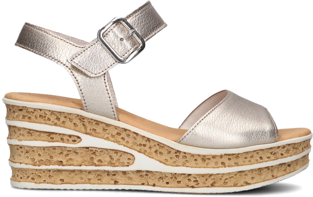 Gabor Sandalen
Dames 651, Maat: 39, Materiaal: Leer, Kleur: Zilver