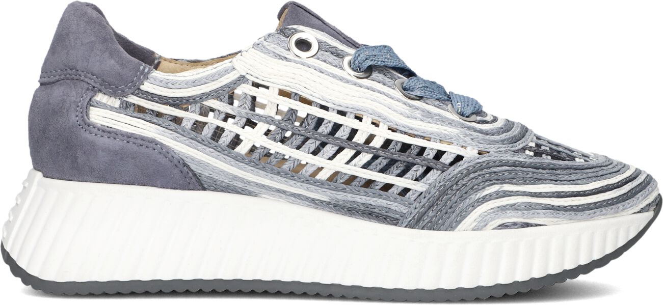 Softwaves Lage Sneakers Dames Ariana, Maat: 41, Materiaal: Leer, Kleur: Blauw