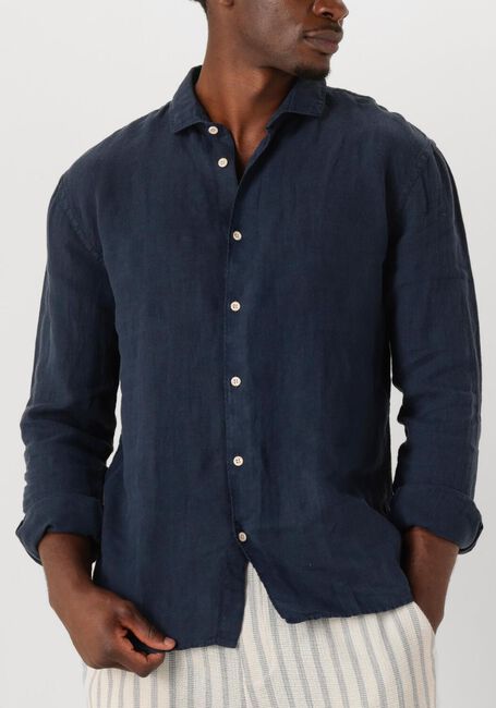 Donkerblauwe THE GOODPEOPLE Casual overhemd SOHO - large