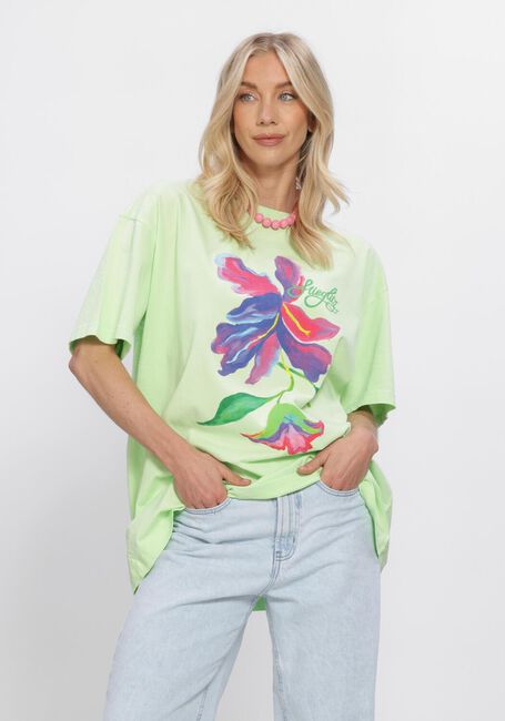 Groene STIEGLITZ Tops & T-shirts PHILO OVERSIZED T SHIRT - large