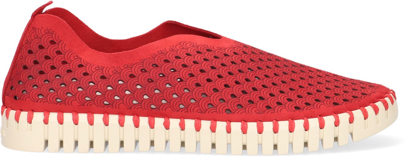 Ilse Jacobsen Instappers
Dames Tulip3275, Maat: 39, Materiaal: Textiel, Kleur: Rood