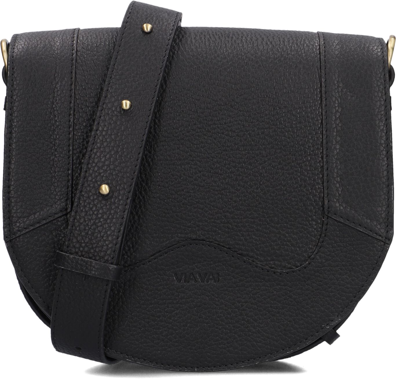 VIA VAI Schoudertas
Dames Mae Lizzy, Materiaal: Leer, Kleur: Zwart afbeelding 1