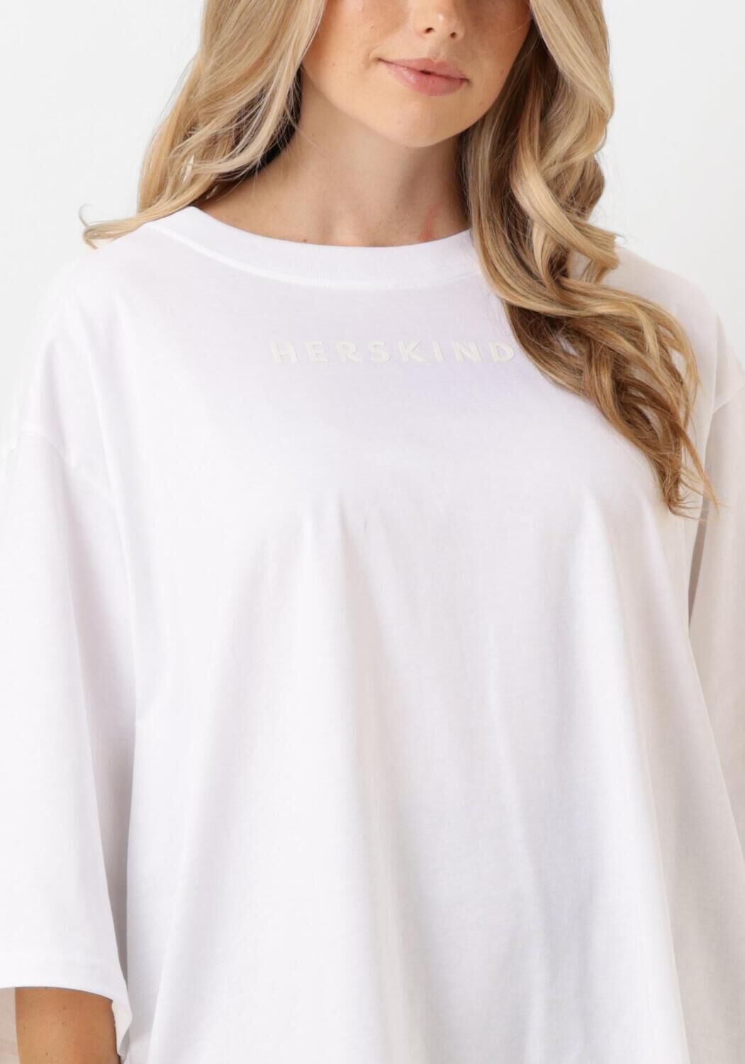Witte HERSKIND Top HERSKIND T-SHIRT - large