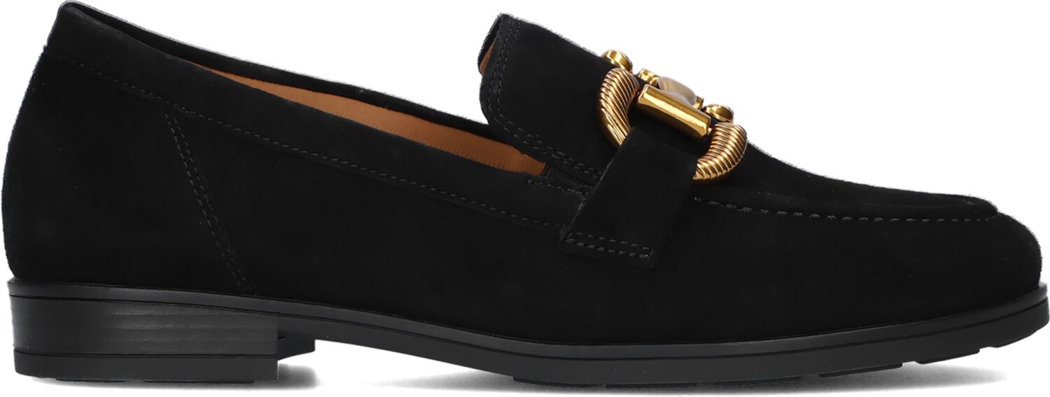 Gabor Loafers
Dames 422.1, Maat: 38, Materiaal: Suède, Kleur: Zwart