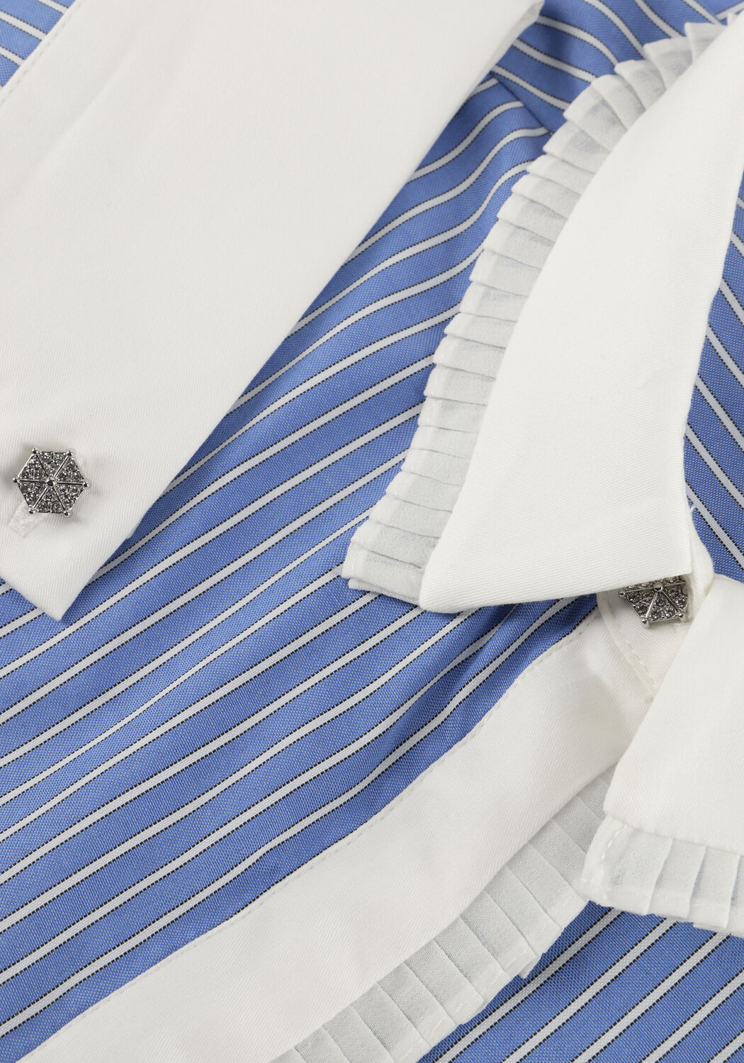 Blauwe BRUUNS BAZAAR Blouses BORASSUSBBZIANA SHIRT - large