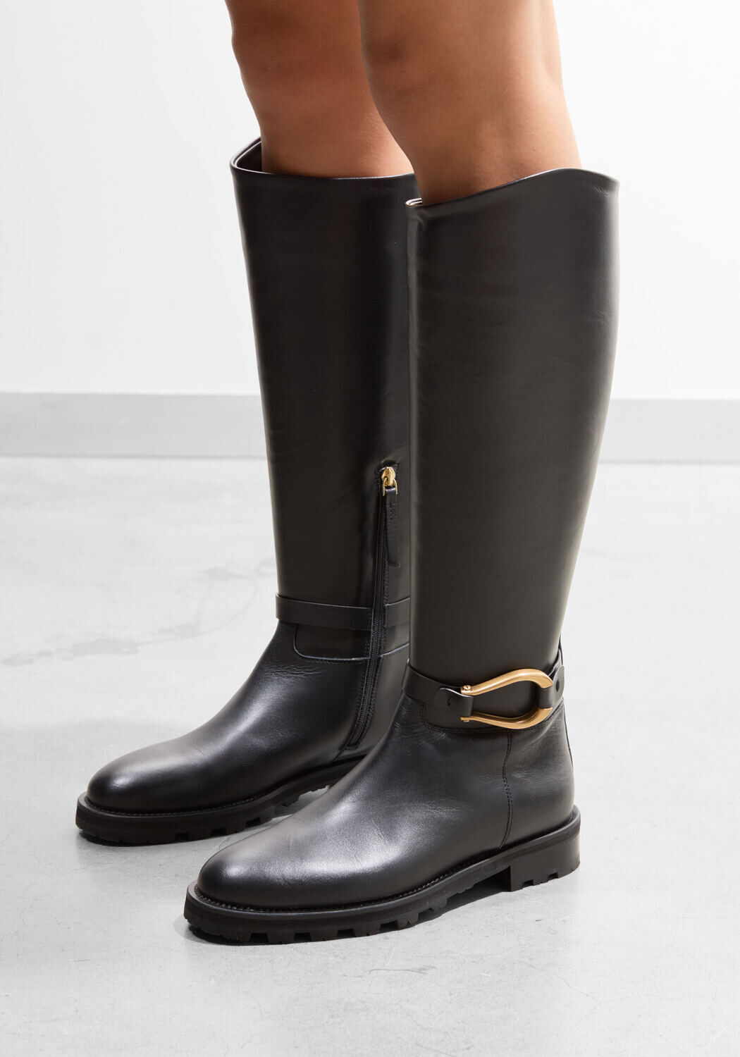 Zwarte ROBERTO FESTA Hoge laarzen NIA - medium