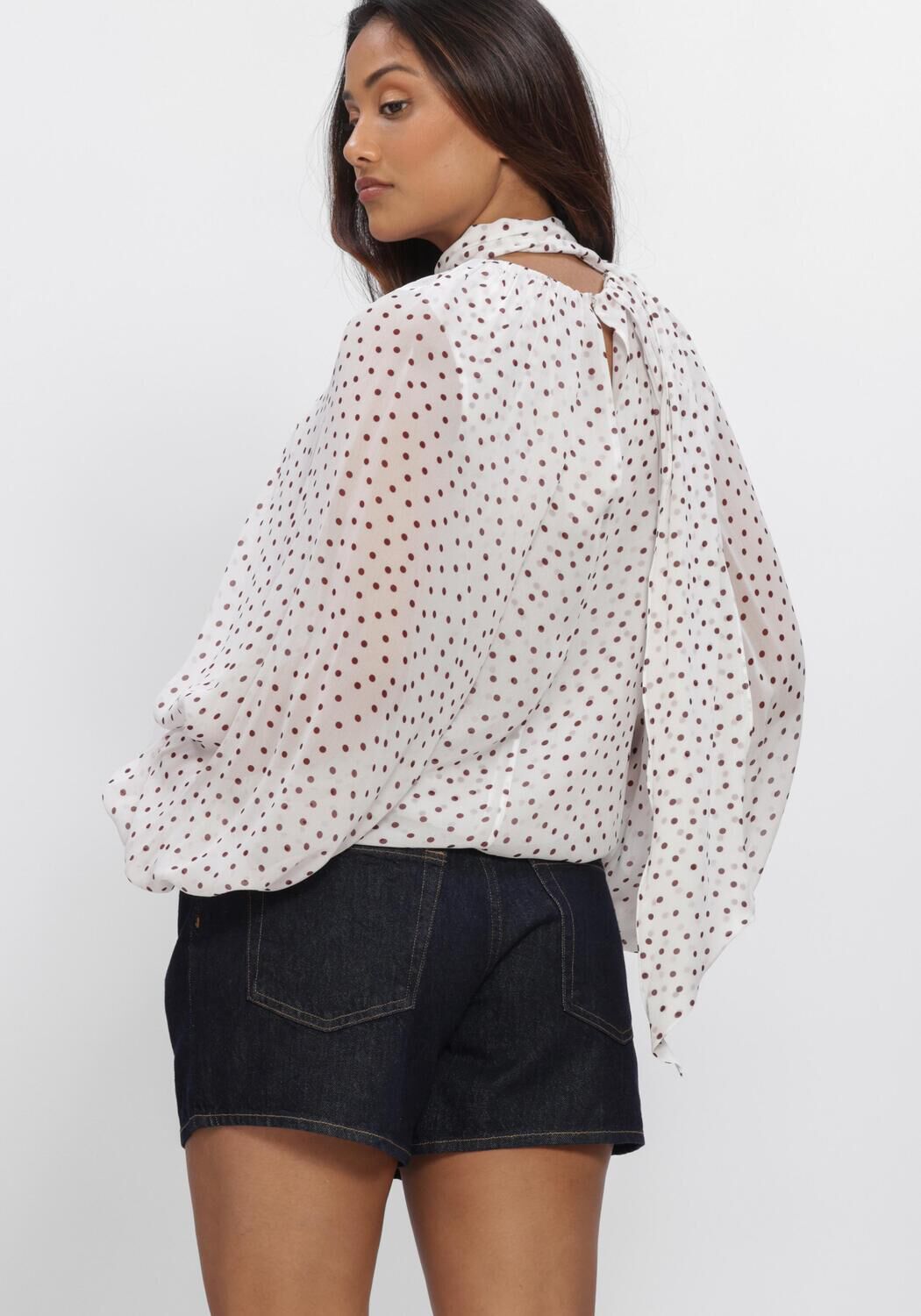 Gebroken wit DOROTHEE SCHUMACHER Blouses DANCING DOTS BLOUSE - large