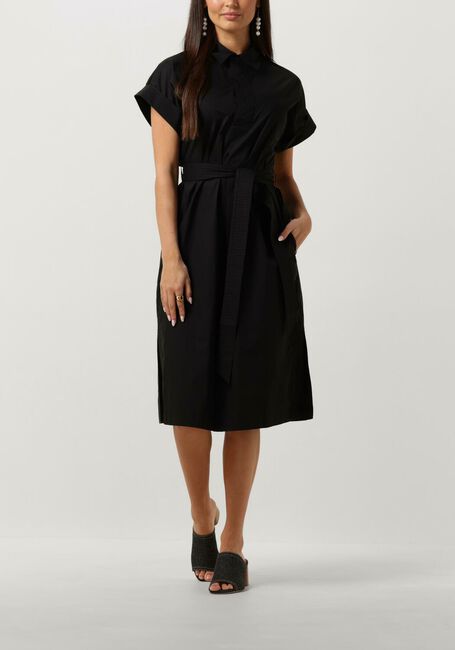 Zwarte SUNCOO Midi jurk CLODIE - large