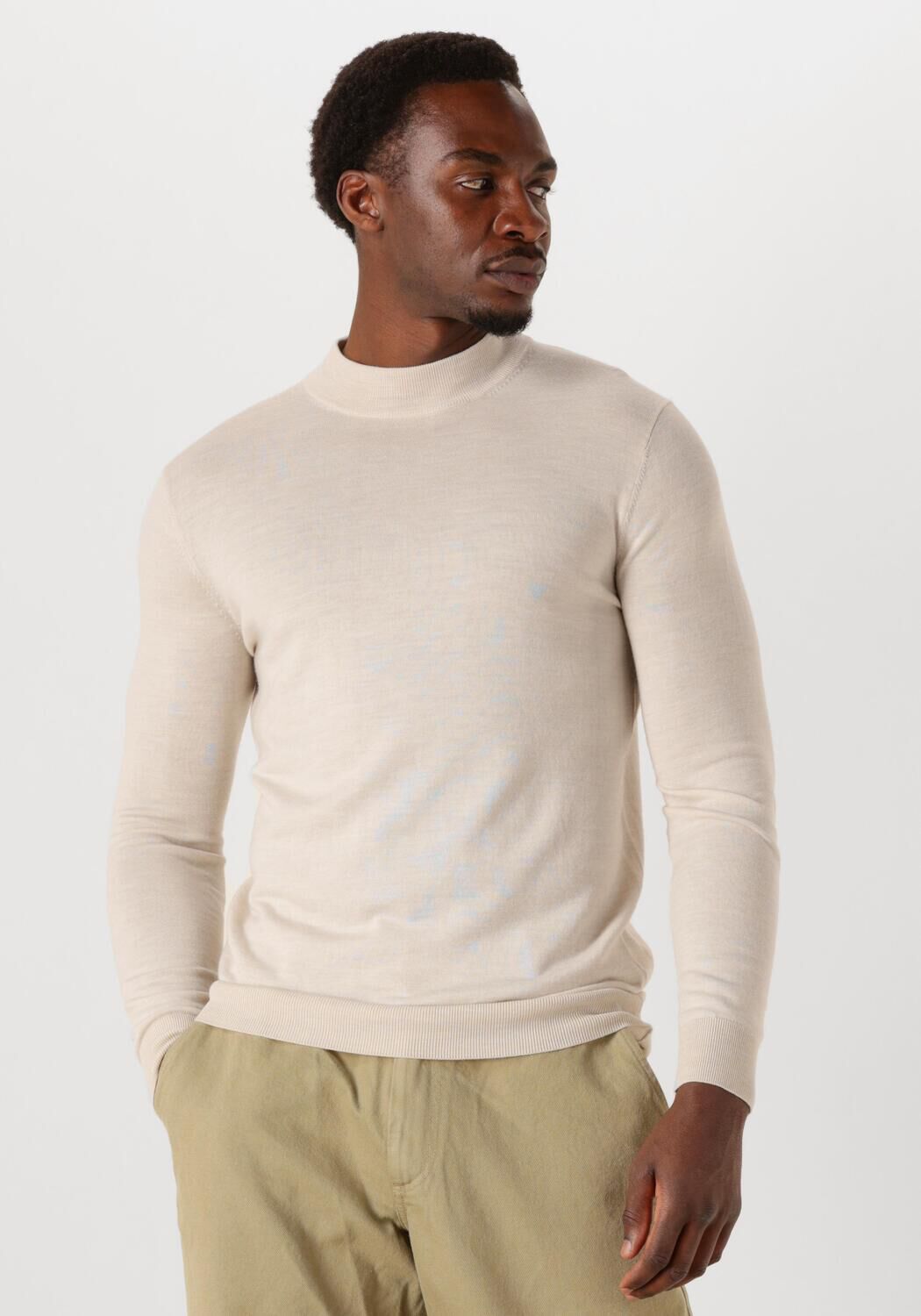 Stefano Lauran Coltrui Heren Turtle, Maat: S, Kleur: Beige