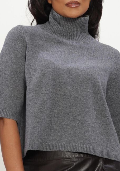 Grijze LUISA CERANO Coltrui TURTLENECK AUS WOLL-MIX - large
