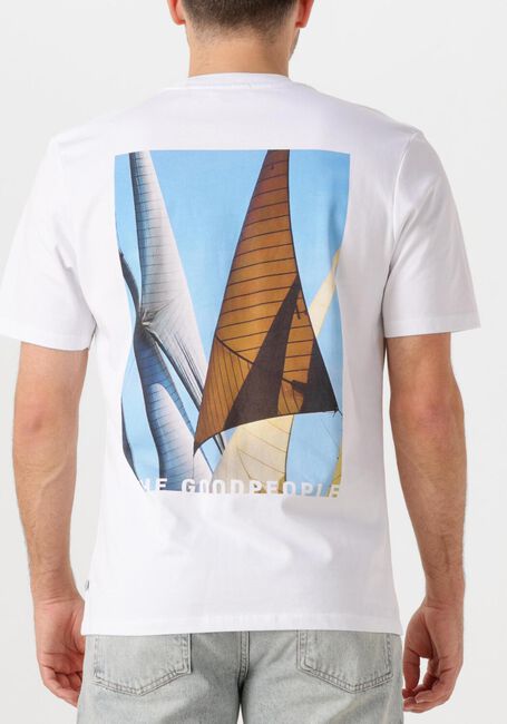 Witte THE GOODPEOPLE T-shirt TPHOTO - large