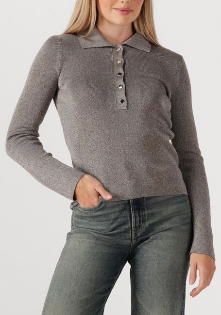 Taupe APC Trui POLO MILA - large