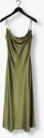 Groene NOTRE-V Maxi jurk SATIN STRAP DRESS - medium